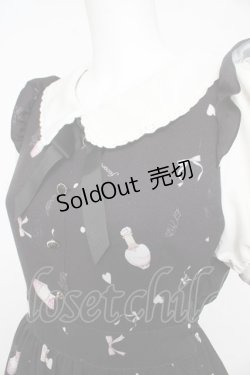 画像3: LIZ LISA / コロン柄ワンピース 0 黒 Y-26-02-17-191-LO-OP-SZ-ZY