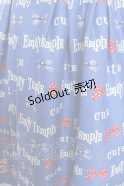 画像3: Emily Temple cute / トリプルRIBBONキャミソールワンピース M 青 Y-26-02-17-193-ET-OP-SZ-ZY