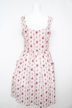 画像2: MILK / ローズガーランドドレス F ベビーピンクフラワー Y-26-02-17-198-ML-OP-SZ-ZY