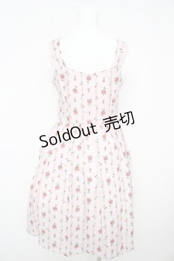 画像2: MILK / ローズガーランドドレス F ベビーピンクフラワー Y-26-02-17-198-ML-OP-SZ-ZY