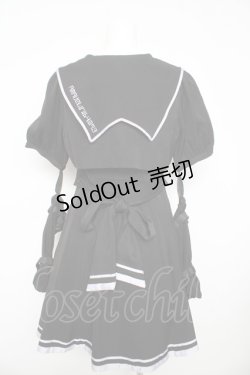 画像2: Amavel / CYBER CATS セーラーワンピース F ブラック Y-26-02-17-200-CA-OP-SZ-ZY