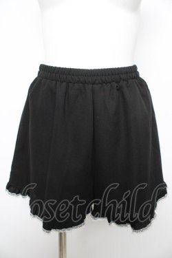 画像4: Secret Honey / ハシゴレーススタンドカラーラッフルセットアップ 2 ブラック×ホワイト Y-26-02-17-201-CA-OP-SZ-ZY