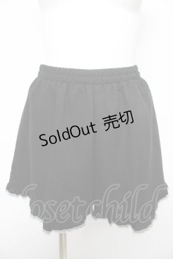 画像4: Secret Honey / ハシゴレーススタンドカラーラッフルセットアップ 2 ブラック×ホワイト Y-26-02-17-201-CA-OP-SZ-ZY