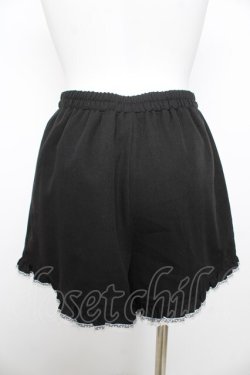 画像5: Secret Honey / ハシゴレーススタンドカラーラッフルセットアップ 2 ブラック×ホワイト Y-26-02-17-201-CA-OP-SZ-ZY