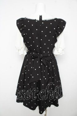 画像2: mille fille closet by LODISPOTTO / Heart Dollyワンピース M ブラック Y-26-02-17-202-LO-OP-SZ-ZY
