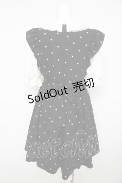 画像2: mille fille closet by LODISPOTTO / Heart Dollyワンピース M ブラック Y-26-02-17-202-LO-OP-SZ-ZS