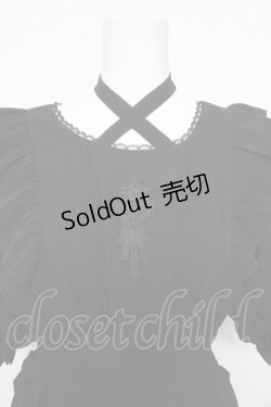 画像3: Amavel / Feminine Bouquetロングワンピース  黒 Y-26-02-17-205-CA-OP-SZ-ZY