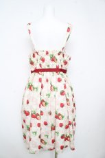 画像2: Emily Temple cute / Dear Strawberryノースリーブワンピース  アイボリー Y-26-02-17-206-ET-OP-SZ-ZS (2)