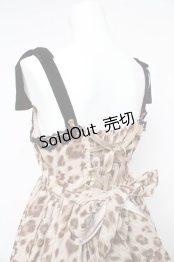 画像5: Angelic Pretty / Rebecca Leopardジャンパースカート  ブラウン Y-26-02-17-207-AP-OP-SZ-ZY