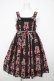 画像1: Angelic Pretty / Strawberry Dollジャンパースカート  黒 Y-26-02-17-208-AP-OP-SZ-ZY (1)