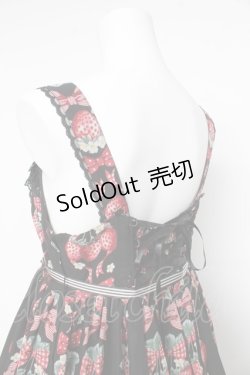 画像5: Angelic Pretty / Strawberry Dollジャンパースカート  黒 Y-26-02-17-208-AP-OP-SZ-ZY