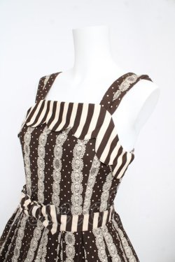 画像3: Innocent World / スイーツテディベアジャンパースカート  ショコラブラウン Y-26-02-17-209-IW-OP-SZ-ZY