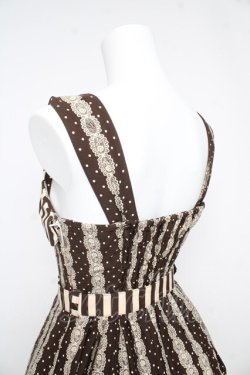 画像5: Innocent World / スイーツテディベアジャンパースカート  ショコラブラウン Y-26-02-17-209-IW-OP-SZ-ZY