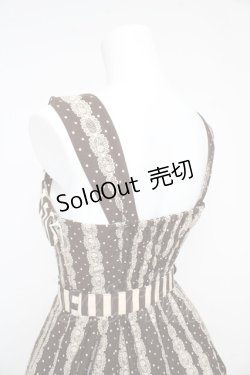 画像5: Innocent World / スイーツテディベアジャンパースカート  ショコラブラウン Y-26-02-17-209-IW-OP-SZ-ZY