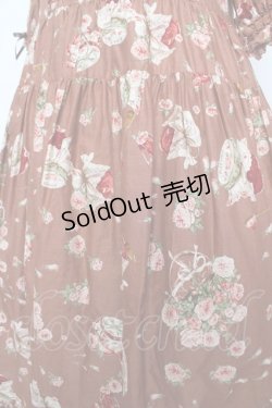 画像4: PINK HOUSE / ローズじゃむびんプリントミディワンピース F ブラウン Y-26-02-17-210-LO-OP-SZ-ZY