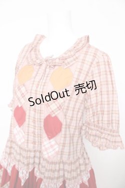 画像3: PINK HOUSE / オリジナルチェックパッチワークワンピース F ピンク Y-26-02-17-211-LO-OP-SZ-ZY