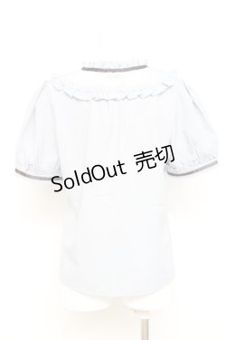 画像2: axes femme / クラシカル　ブラウス F サックス Y-26-02-17-017-AX-BL-SZ-ZS