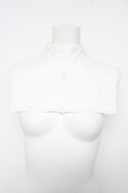 画像1: Moi-meme-Moitie / 修道女付け衿  白×白レース Y-26-02-17-215-MO-ZA-SZ-ZY