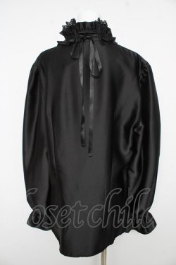 画像2: Moi-meme-Moitie / ストライプジャボ付きブラウス M Men Y-26-02-17-216-MO-BL-SZ-ZY