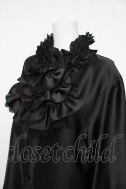 画像3: Moi-meme-Moitie / ストライプジャボ付きブラウス M Men Y-26-02-17-216-MO-BL-SZ-ZY