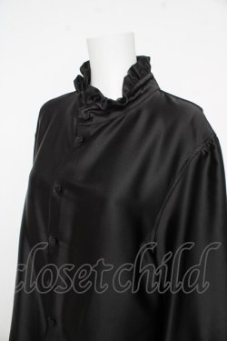 画像4: Moi-meme-Moitie / ストライプジャボ付きブラウス M Men Y-26-02-17-216-MO-BL-SZ-ZY