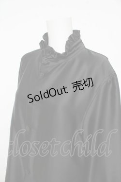 画像4: Moi-meme-Moitie / ストライプジャボ付きブラウス M Men Y-26-02-17-216-MO-BL-SZ-ZY