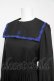 画像3: Moi-meme-Moitie / 修道女ロングワンピース 13号 ブラック×ブルー Y-26-02-17-217-MO-OP-SZ-ZY (3)