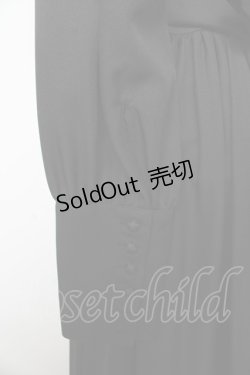 画像4: Moi-meme-Moitie / 修道女ロングワンピース 13号 ブラック×ブルー Y-26-02-17-217-MO-OP-SZ-ZY