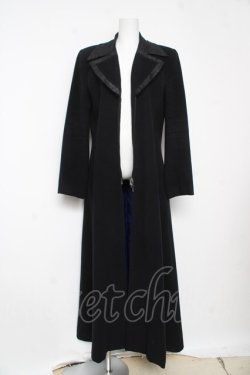 画像1: Moi-meme-Moitie / レザートリミングコート Man ブラック Y-26-02-17-219-MO-CO-SZ-ZY