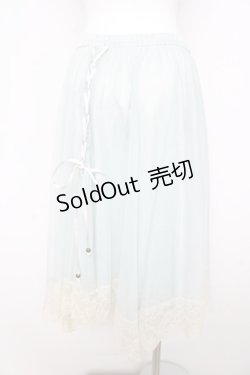 画像2: axes femme / チュールボリュームスカート M ミント Y-26-02-17-222-AX-SK-SZ-ZY