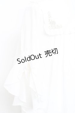 画像3: axes femme kawaii / フリルセーラーブラウス M 白 Y-26-02-17-018-AX-BL-SZ-ZY