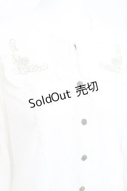 画像4: axes femme kawaii / フリルセーラーブラウス M 白 Y-26-02-17-018-AX-BL-SZ-ZY