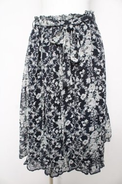 画像1: axes femme / 2021年福袋スカート M 紺 Y-26-02-17-237-AX-SK-SZ-ZY