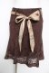 画像1: LIZ LISA / 総レーススカート  茶 Y-26-02-17-239-LO-BL-SZ-ZY (1)