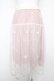 画像2: axes femme POETIQUE / リボンブーケレーススカート M ピンク Y-26-02-17-242-AX-SK-SZ-ZY (2)