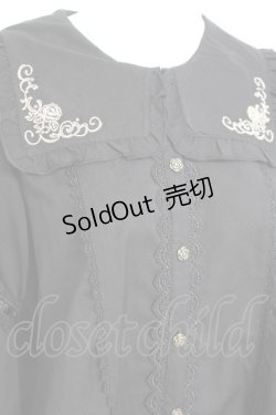 画像4: axes femme kawaii / フリルセーラーブラウス M 黒 Y-26-02-17-019-AX-BL-SZ-ZY