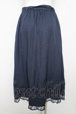 画像2: axes femme / マルチWAYフリルスカート F 紺 Y-26-02-17-252-AX-SK-SZ-ZS