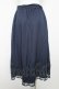 画像2: axes femme / マルチWAYフリルスカート F 紺 Y-26-02-17-252-AX-SK-SZ-ZS (2)