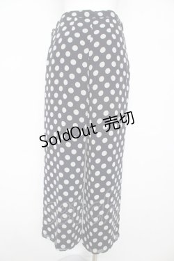 画像2: INGEBORG / ドット柄パンツ F 紺 Y-26-02-17-256-LO-PA-SZ-ZY