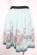 画像2: axes femme / アニマル柄プリーツ風スカート M ミント Y-26-02-17-260-AX-TO-SZ-ZY (2)