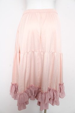 画像2: axes femme kawaii / ミディフリルペチスカート M ピンク Y-26-02-17-264-AX-SK-SZ-ZY