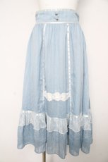 画像1: axes femme kawaii / ブリーズスカート M サックス Y-26-02-17-265-AX-SK-SZ-ZI (1)