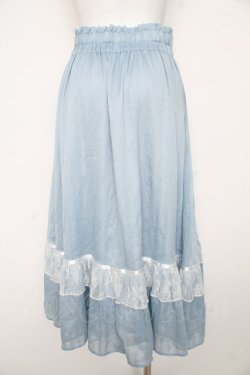 画像2: axes femme kawaii / ブリーズスカート M サックス Y-26-02-17-265-AX-SK-SZ-ZY