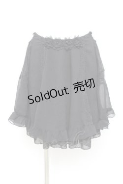 画像4: axes femme / ポンチョ型BL M 黒 Y-26-02-17-022-AX-TO-SZ-ZY