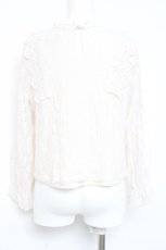 画像2: axes femme / 総レーストップス  白 Y-26-02-17-024-AX-TO-SZ-ZS (2)