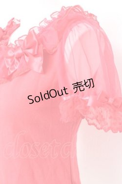 画像3: Angelic Pretty / Cute Ribbonカットソー  赤 Y-26-02-17-026-AP-TO-SZ-ZY