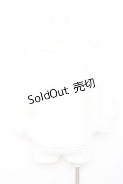 画像2: Angelic Pretty / ふわふわチュールブラウス  白 Y-26-02-17-027-AP-BL-SZ-ZY