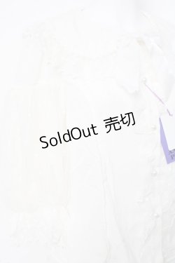 画像3: Angelic Pretty / ふわふわチュールブラウス  白 Y-26-02-17-027-AP-BL-SZ-ZY