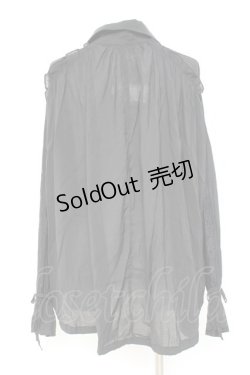 画像2: axes femme / イレヘム×ボリュームシャツ F 黒 Y-26-02-19-025-AX-BL-SZ-ZY