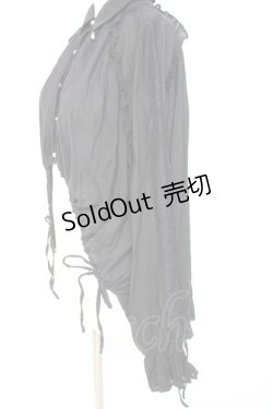 画像3: axes femme / イレヘム×ボリュームシャツ F 黒 Y-26-02-19-025-AX-BL-SZ-ZY